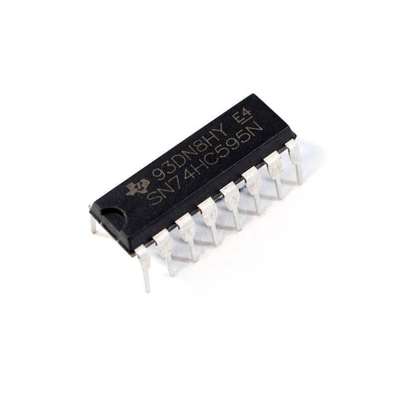 Imagen de Shift Register Serial Paralelo 74hc595 Dip16 74hc595n
