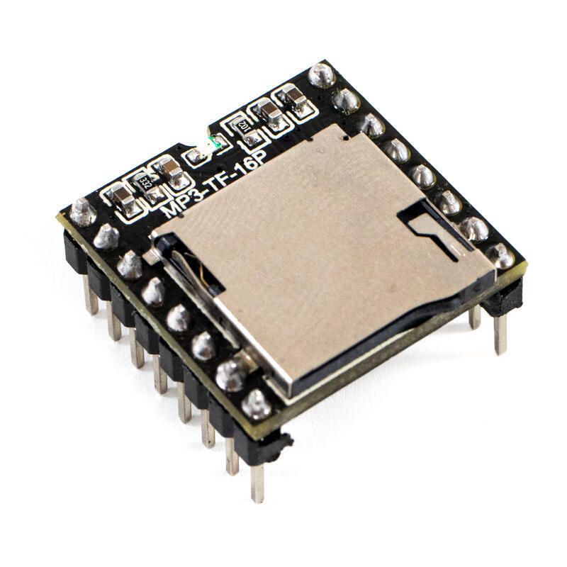Imagen de Reproductor Mp3 Wav Wma Tf Dfplayer Mp3-tf-16p Arduino