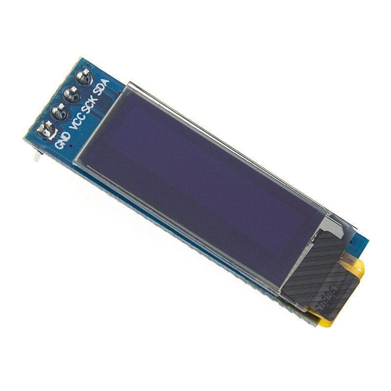 Imagen de Pantalla Lcd Display I2c Spi 128x32 0.91 Blanco Oled Arduino