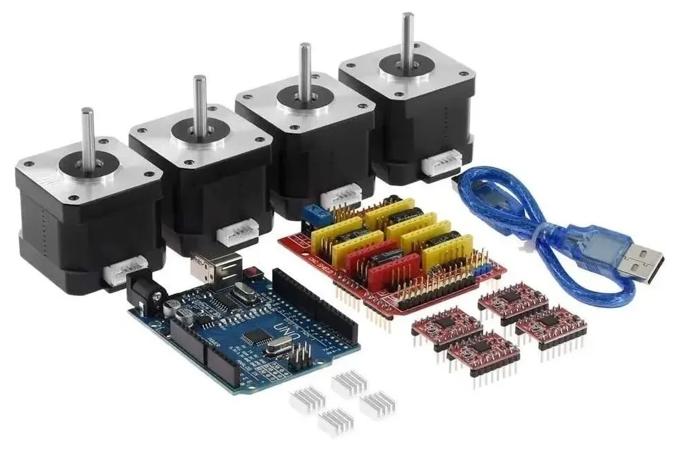 Imagen de Kit De Controlador De Impresora 3d Cnc Arduino