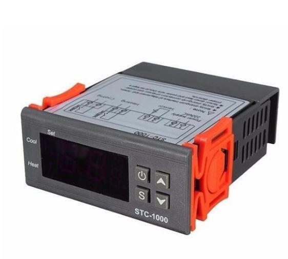 Imagen de Termostato Controlador Digital Incubadora Stc1000 Con Sensor