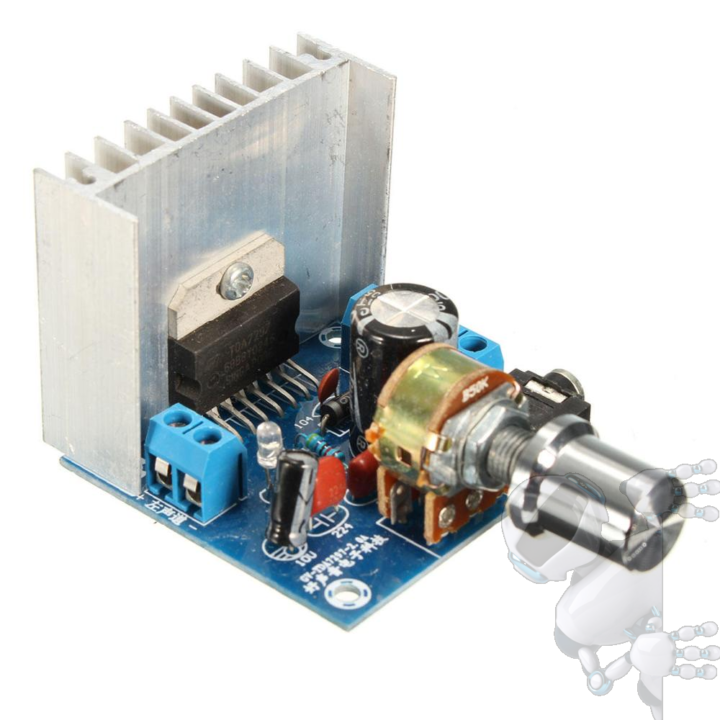 Imagen de Amplificador De Audio Estereo Tda7297 Canal Dual 15w Arduino
