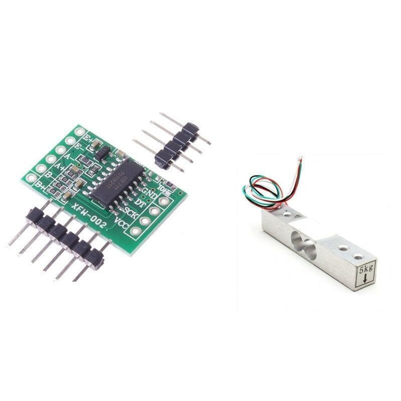 Imagen de Celdas De Carga 3kg Sensor Fuerza Peso Mas Módulo Hx711