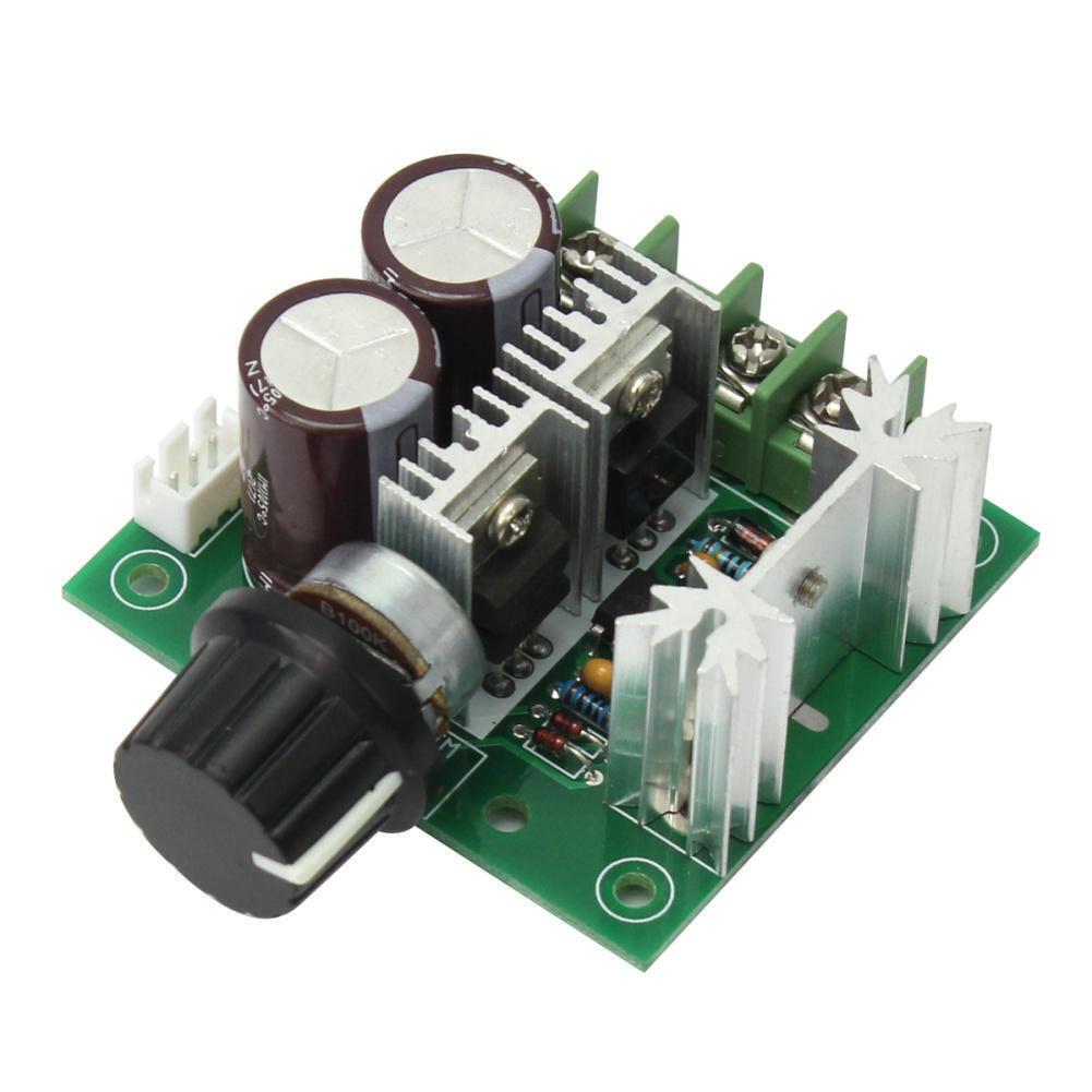 Imagen de Controlador PWM de Velocidad de Motor DC 12V-40V/10A 13khz