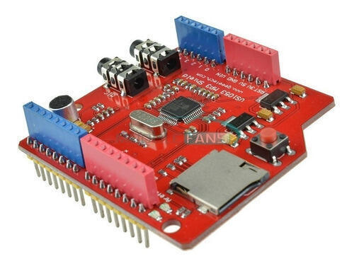 Imagen de Mp3 Musica Shield Vs1053b Modulo Con Puerto Tf Arduino