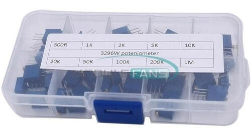 Imagen de Kit Lote 50pcs Trimmer Potenciometro Resistencia Arduino