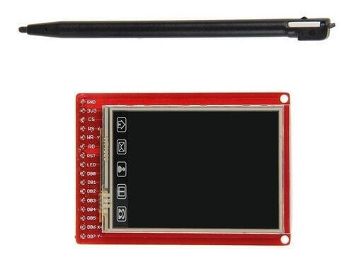 Imagen de Pantalla Táctil Lcd Tft De 2.0 Breakout Para Arduino