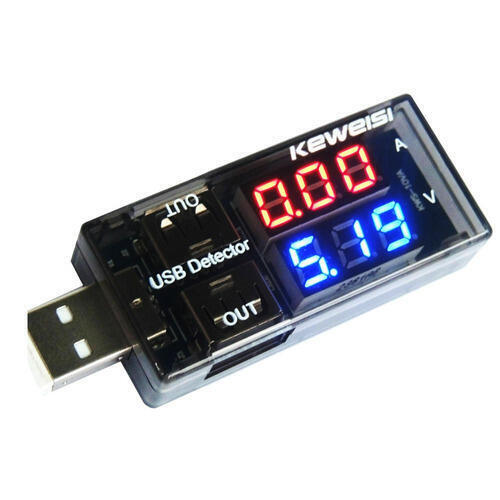 Imagen de Medidor De Voltaje Corriente Usb Tester Probador