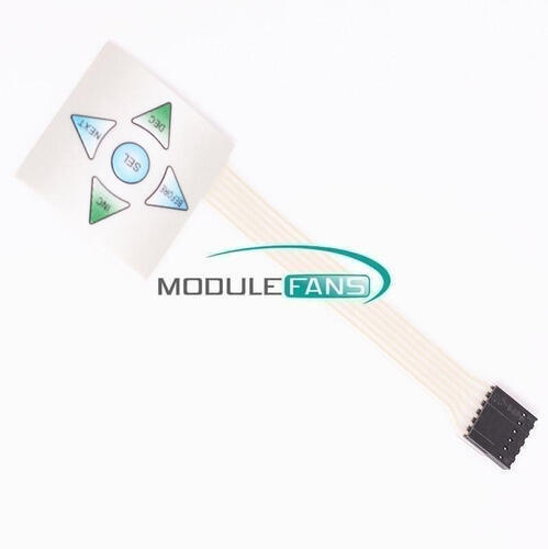 Imagen de Teclado Matricial 1x5 5x1 De Membrana Para Arduino