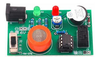 Imagen de Kit Sensor Alcohol Gas Mq-3 Alcoholimetro Licor