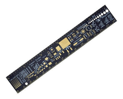 Imagen de Regla Pcb Electrónica Practica Smd 15cm