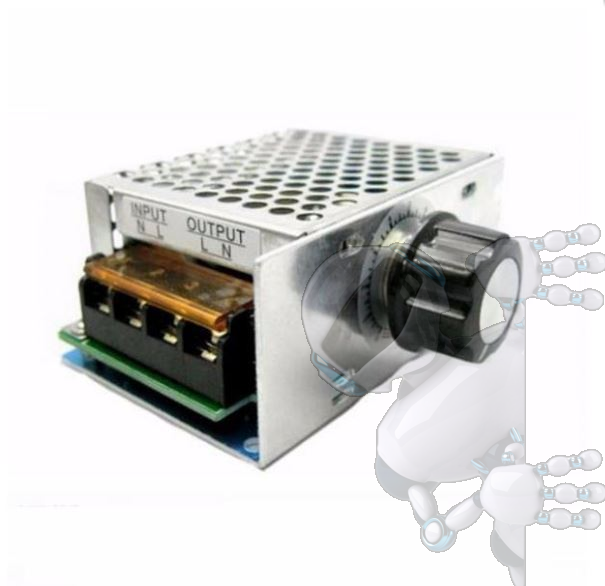 Imagen de Módulo Dimmer 4000W Con Caja 120v a 220vAC