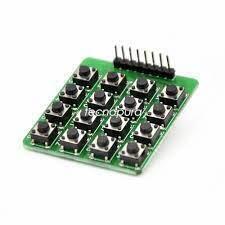 Imagen de Teclado Matricial 4x4 16 Pulsadores Para Arduino