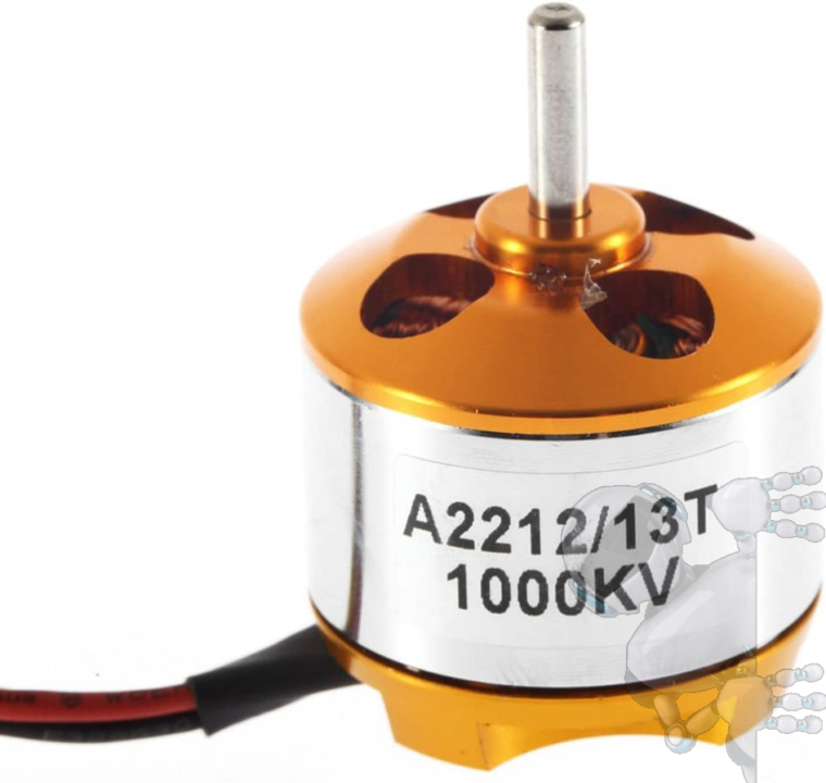 Imagen de MOTOR DRONE BRUSHLESS SIN ESCOBILLAS A2212 1000KV