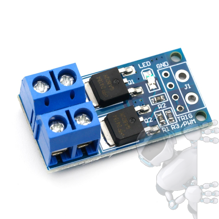 Imagen de Modulo PWM 15A 400W Dual Mosfet Motor Lampara Arduino