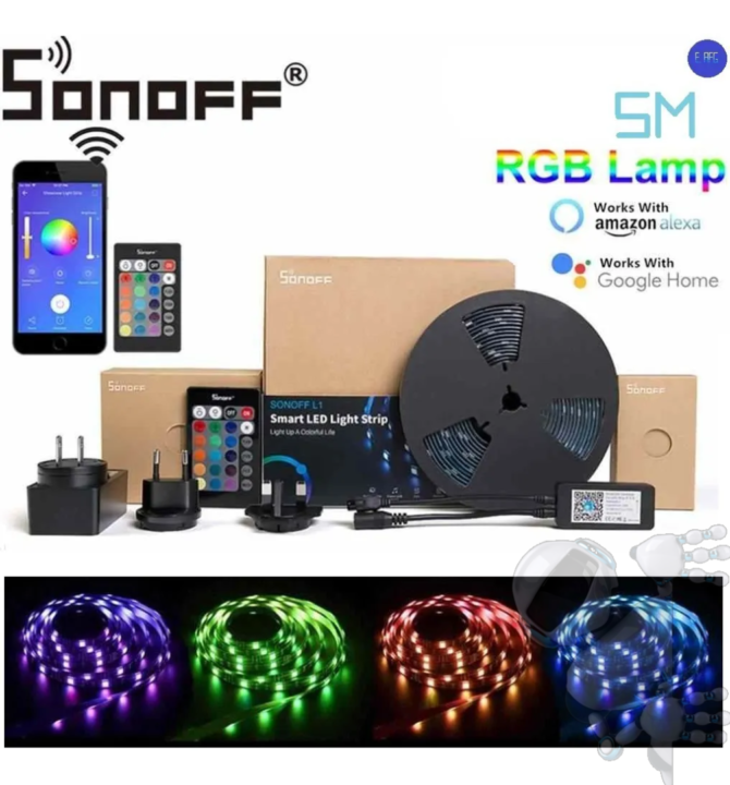 Imagen de Sonoff L1 Tira Led Wifi 5m Domotica Celular Colores