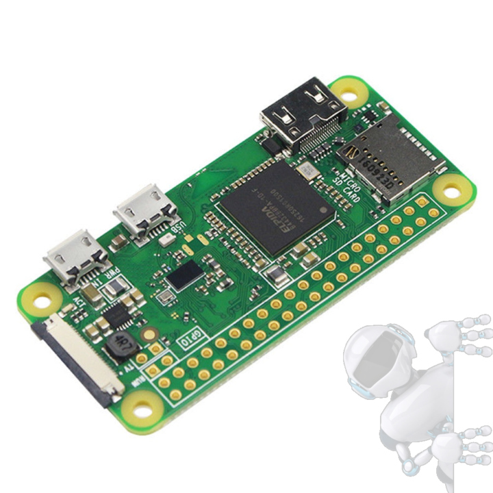 Imagen de Raspberry Zero W V2.0 Wifi Bluetooth 1 Ghz Cpu 512 Mb Ram