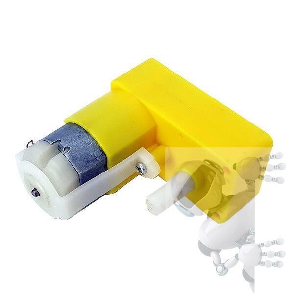 Imagen de Motorreductor 3V 6V Escuadra L con Eje de Metal