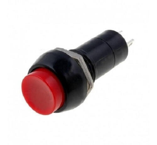 Imagen de Kit de 2 PBS-110B Interruptores Boton pulsador  Push Button Rojo