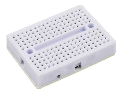 Imagen de Mini Protoboard 170 Puntos Color Blanco. Miniproto Arduino