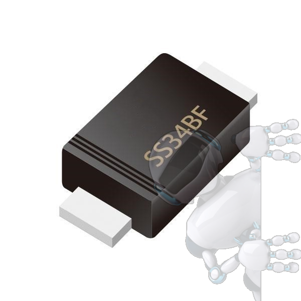 Imagen de SS34BF – Diodo rectificador Schottky  SMD
