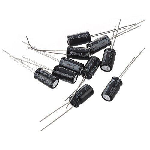 Imagen de Kit 10 Capacitor Electrolítico De Aluminio 47uF 50V 6x11 mm