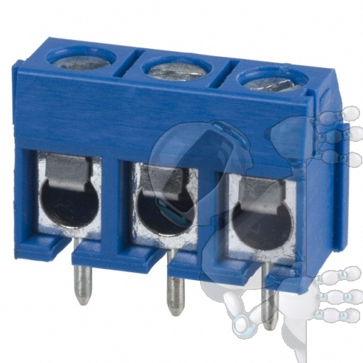 Imagen de Kit 3 BORNERA TERMINAL BLOCK KF301 3P 5.0MM