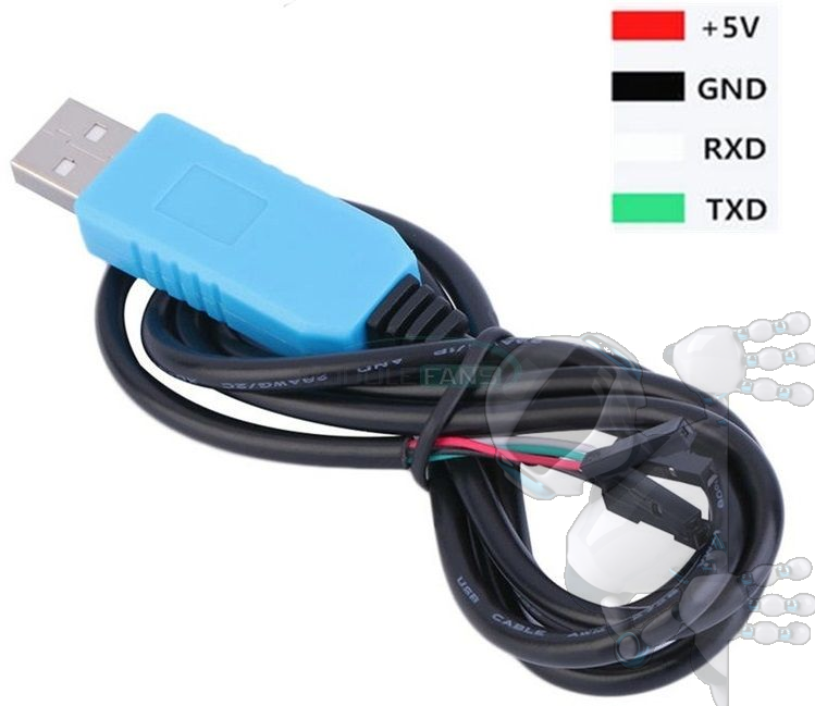 Imagen de Cable USB a TTL PL2303TA Arduino