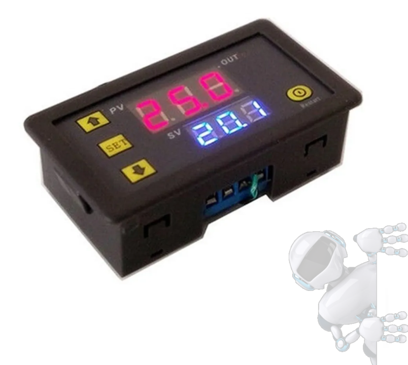 Imagen de Temporizador De Ciclo Volteo huevoos Ac110-220v 0-999s 0-999m 0-9