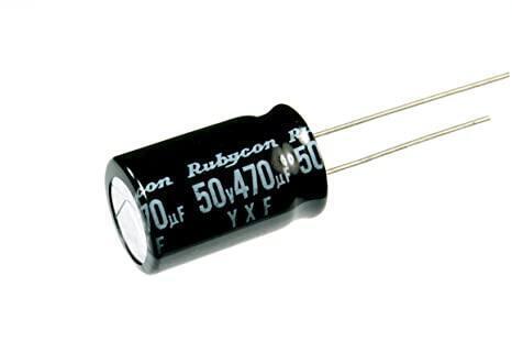 Imagen de Pack 10 Capacitor Electrolítico De Aluminio 470uF 50V 10x17 mm