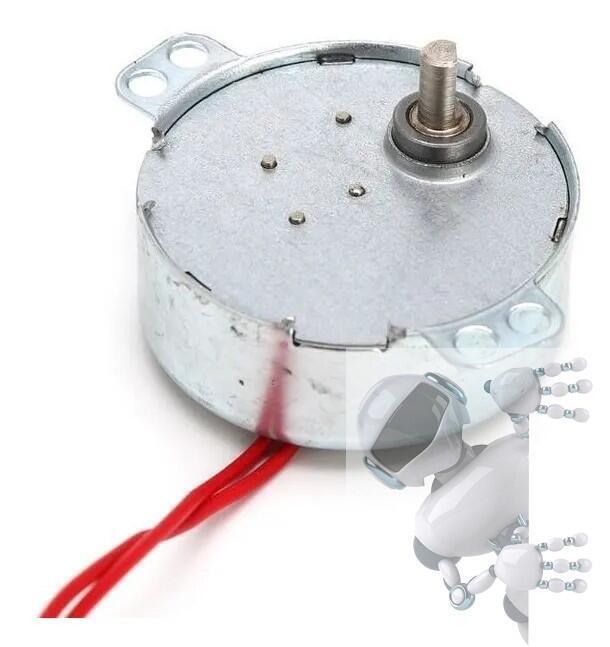 Imagen de Motor Volteo Incubadora 110v Ac Rotar 48 Huevos