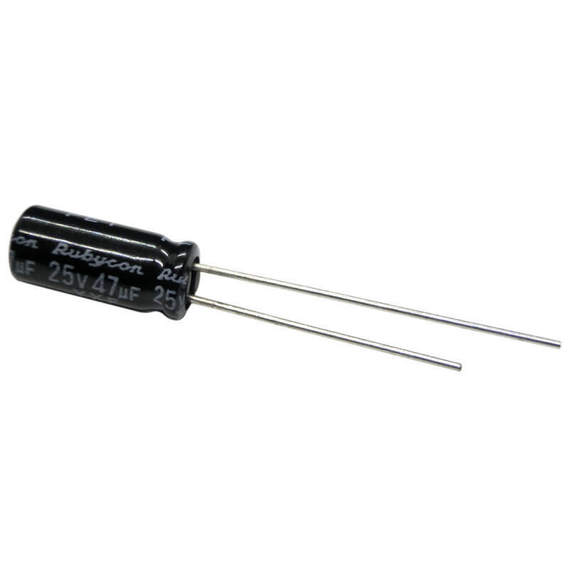 Imagen de Pack 10 Capacitor Electrolítico De Aluminio 47uF 25V 5x11 mm
