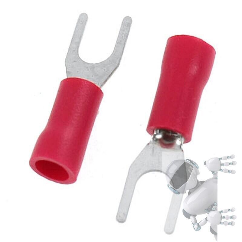 Imagen de Terminal de Horquilla Pre Aislado SVM1.25-4 Rojo