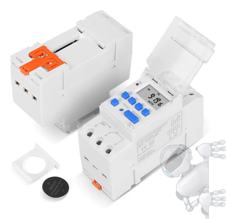 Imagen de Temporizador Industrial Digital Tm919a Día Semana 110v Riel