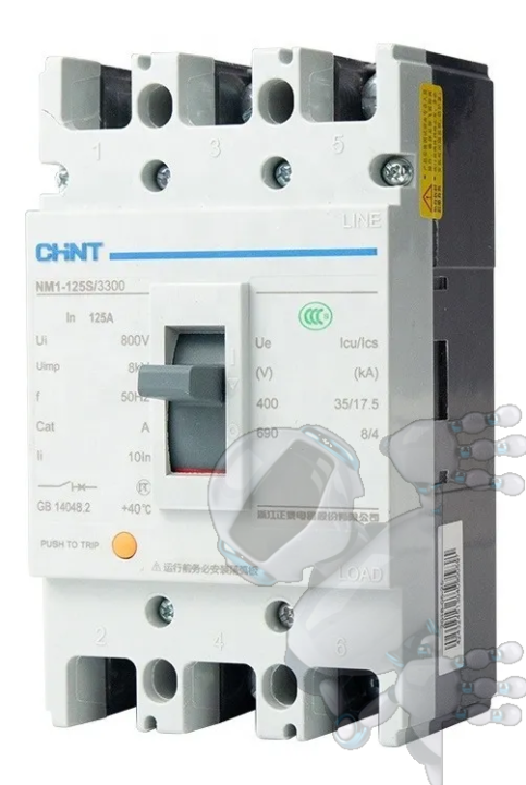 Imagen de Breaker Industrial O Totalizador Trifásico 25a125amp