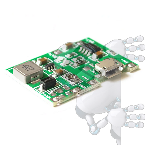 Imagen de CARGADOR BATERIA DE LITIO TC4056A 2A 18650