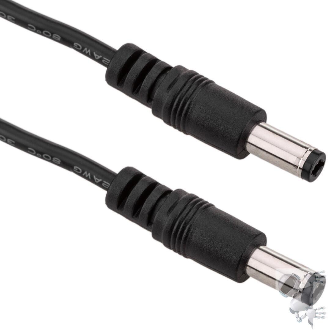 Imagen de Cable de Alimentación DC Macho/Macho Conector Jack 5.5x2.5 mm