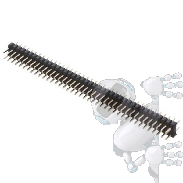 Imagen de Kit 2 Regleta Doble 2x40P 2.54MM