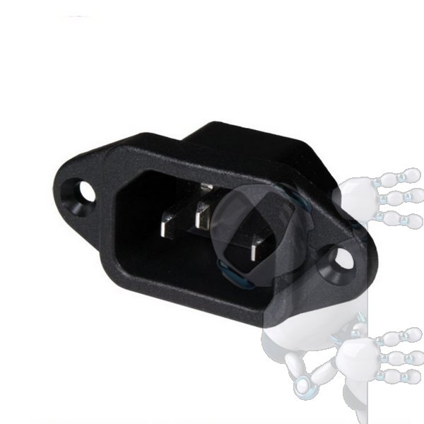 Imagen de CONECTOR O ENCHUFE DE ALIMENTACIÓN AC-04 PARA CABLE DE PODER C13