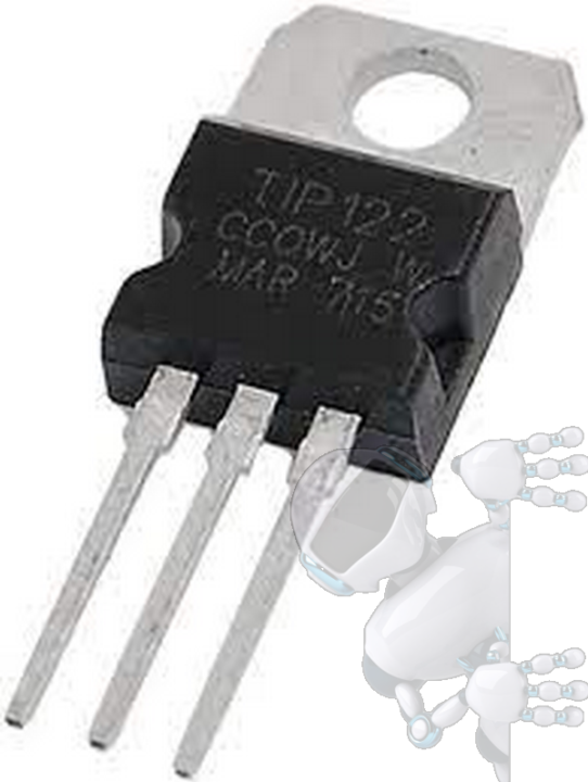 Imagen de Pack 3 TRANSISTOR NPN TIP122 100V 5A TO-220