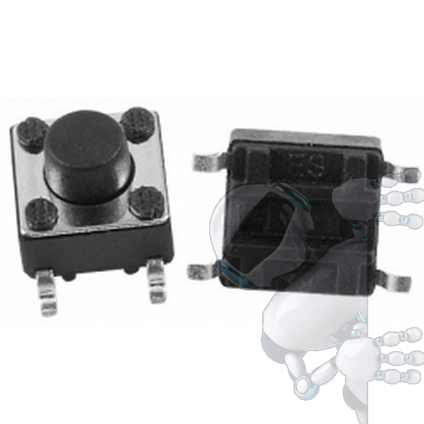 Imagen de Kit 10 Micro Pulsador De 4 Pines SMD