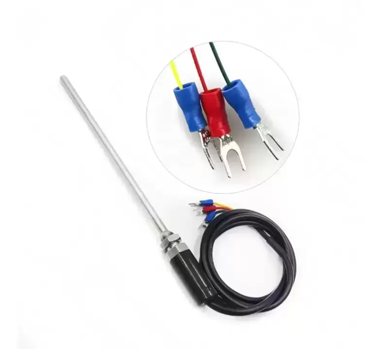 Imagen de Pt100 Pt-100 Rtd Sensor De Temperatura Acero Inoxidable