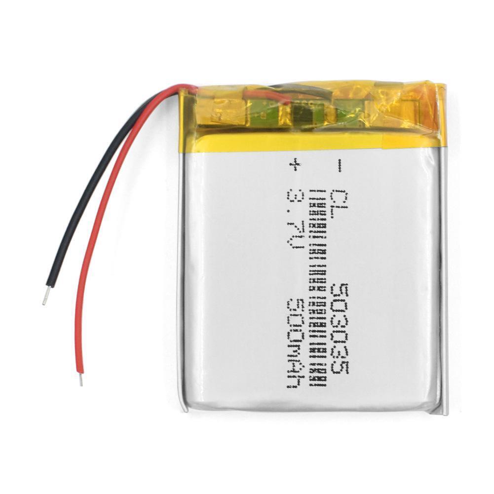 Imagen de Nueva Batería 3.7v 500 Mah 503035 Litio Celda Pack Polimero