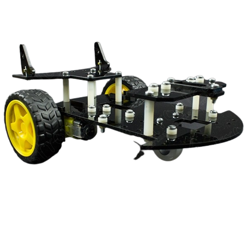 Imagen de Chasis para Kit Robot V2.0 Con Motores TT y Ruedas (Desarmado)