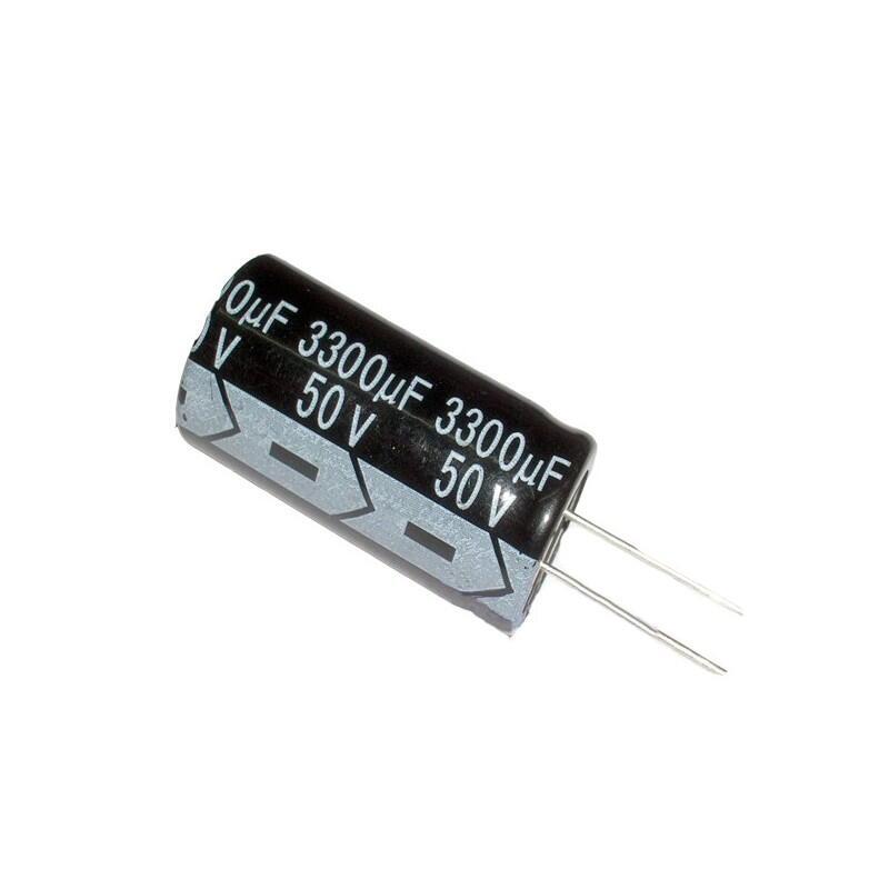 Imagen de Capacitor Electrolítico De Aluminio 3300uF 50V 18x35 mm