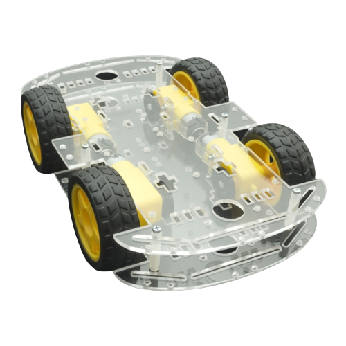 Imagen de Kit Chasis robot inteligente 4WD (Desarmado)