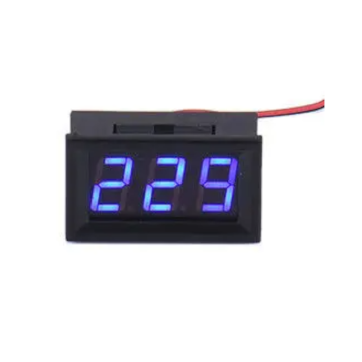 Imagen de Voltímetro Industrial Ca 70-500v, Voltaje, 2 Cables,