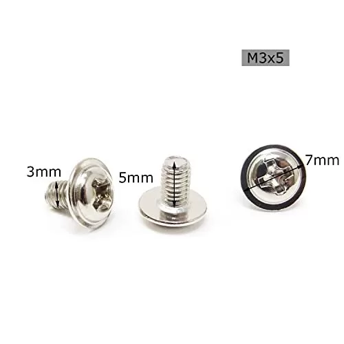 Imagen de 40 tornillos M3 de precisión de disco duro DVD ROM