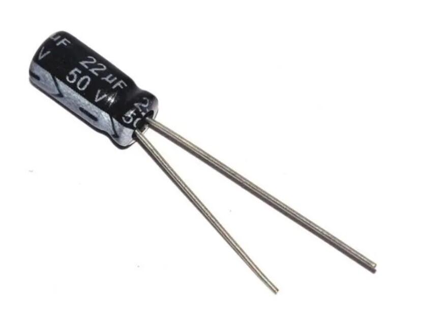 Imagen de Capacitor Electrolítico De Aluminio 22uF 50V 5x11 mm