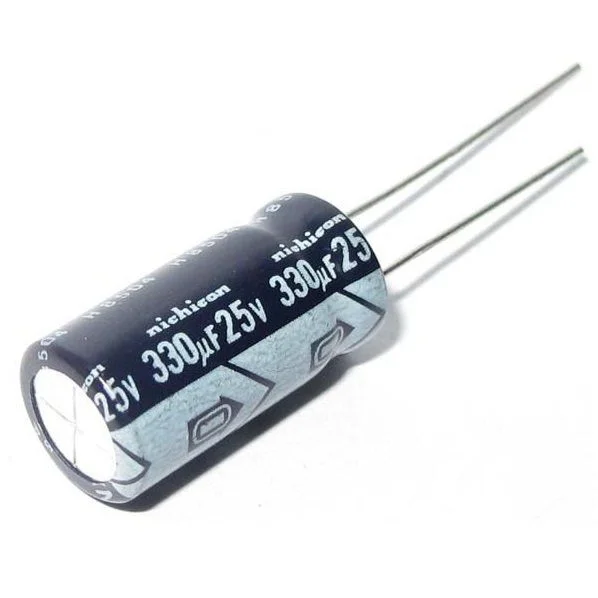 Imagen de Capacitor Electrolítico De Aluminio 330uF 25V 8x12 mm